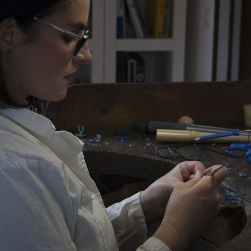 Atelier de Sylvie Doagio, créatrice de bijoux